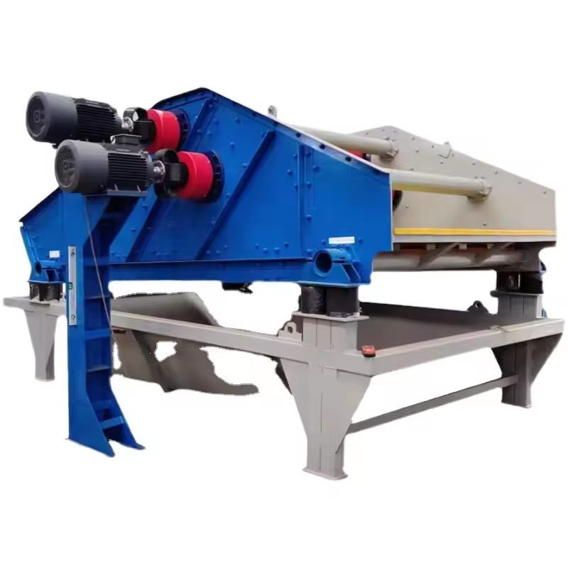 Vibrating Screen Factory Price Sand Dehydration Screen Carbon Steel Sand Washer