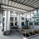 Waste Tire Pyrolysis Plant with Gas Generator 10TPD Pyrolysis Gas Power Generation Fuel Oil Carbon Black System