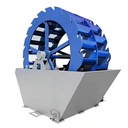 Gold Mine Wheel Sand Washing Machine Alluvial Gold Ore Sand Washer Trommel Combined