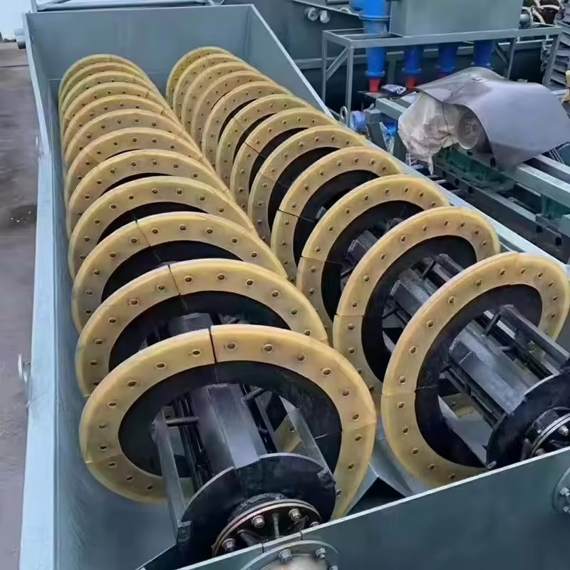 Spiral Sand Washer Stone Washing Machinery, Sand Screw Washer for Mining Industry Equipment