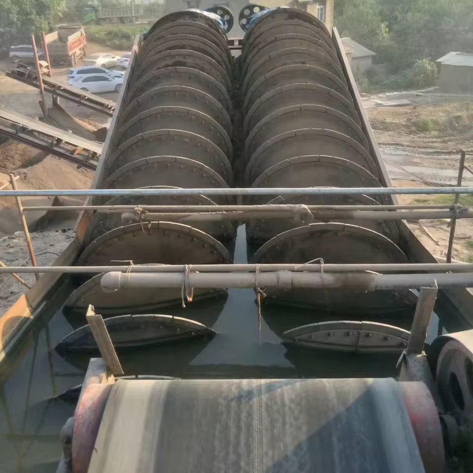 River Sand Silica Sand Washer Sprial Sand Washing Cleaning Machine Price
