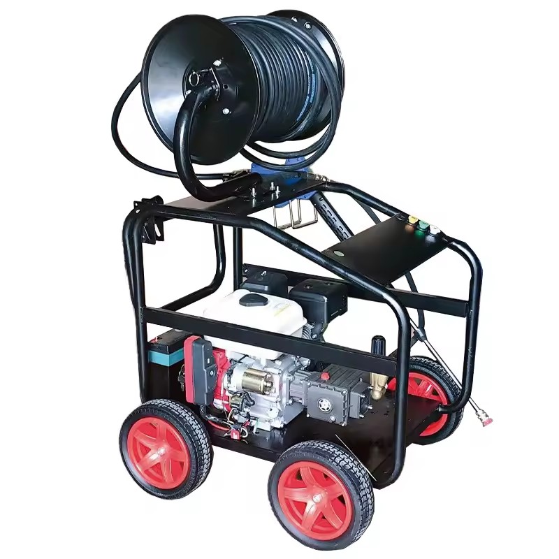 Motor Drive High Pressure Washer Diesel Engine Cold Water Cleaning Washer High Pressure Cleaner