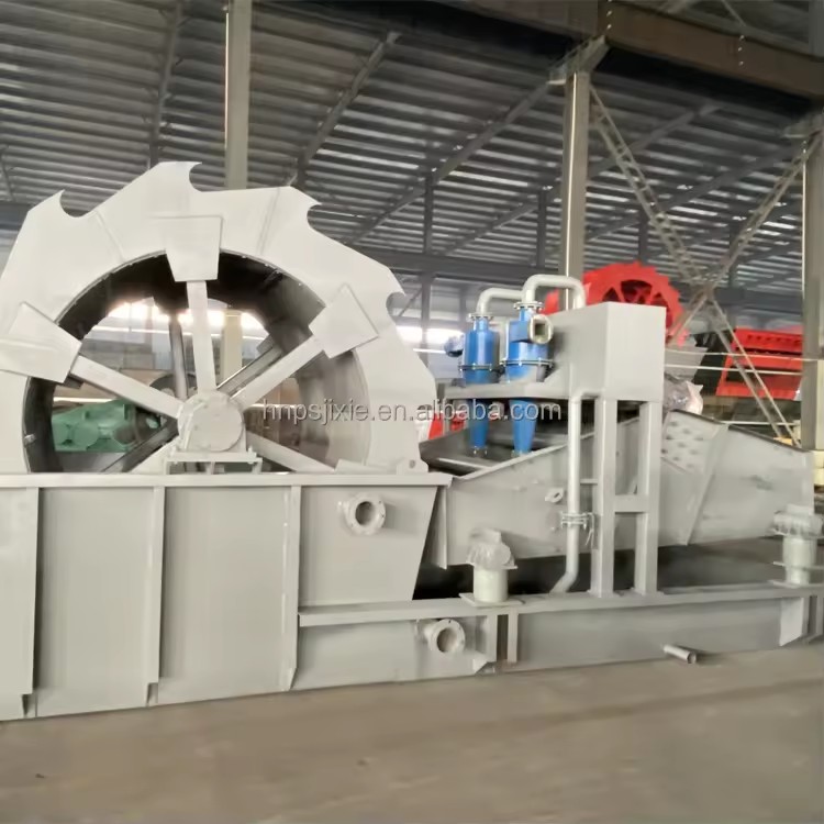 Made Wheel Bucket Sand Washer and Dehydration Integrated Cement Sand Separation Equipment