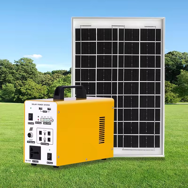 Photovoltaic solar power generation system, 220V, 25AH outdoor