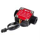 G1/2" 3/4" Plastic Water Flow Meter Hall Sensor Switch Flowmeter Counter 1-30L/min Signal Output Flowmeter