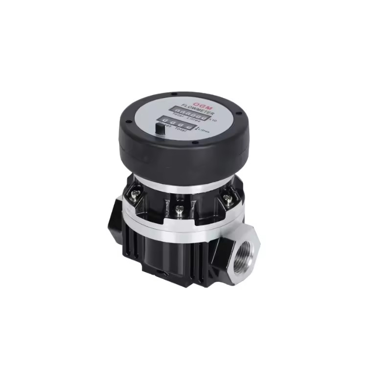 Aluminum Alloy Variable Area Petroleum Flowmeter OGM Flowmeter Mechanical Elliptical Gear Liquid diesel Flowmeter
