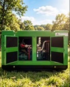 100kW Biomass Gas Generator Set Straw Gas Biogas Syngas Optional CHP Waste Heat Recovery Cogeneration System Available