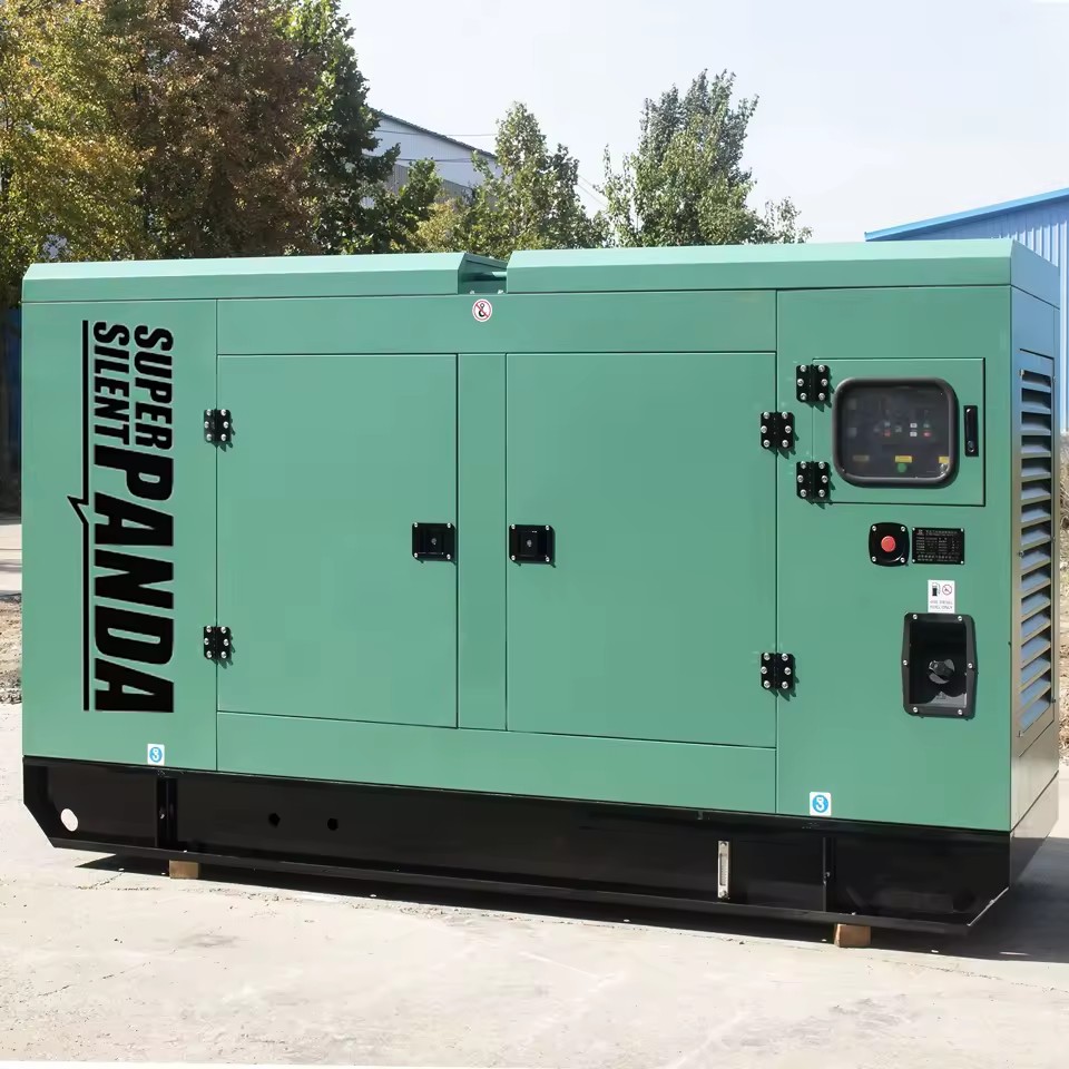 Genset Diesel Generator 18-40kW 50Hz Super Silent Type 1800 RPM Alternator Water Cooled 24V DC Electric Start