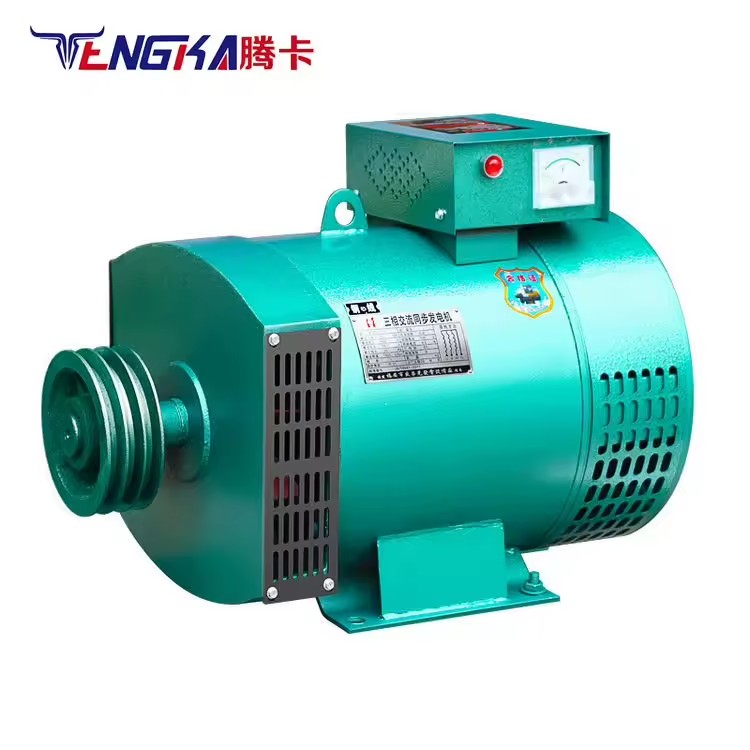 Single Cylinder Generator With Electric Motor