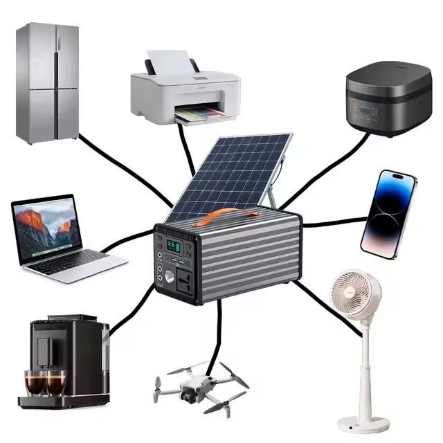 500W Portable Power Station 550Wh Pure Sine Wave Solar Generator 3000+ Cycles Energy Storage Factory Wholesale