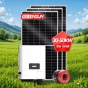 Solar Energy System on Grid Solar Power System 120V 220V 240V 380V Complete 30kw Solar Energy System
