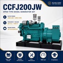 SCDC200JW 200kW Turbocharged and Intercooled Marine Diesel Generator Set Powered by SCDC WP10CD264E201 for Fishing Vessel