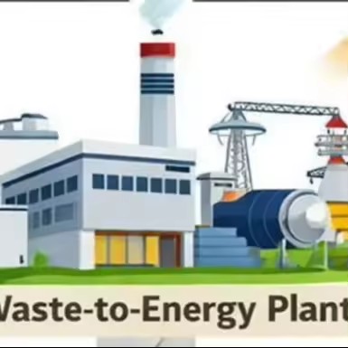 Automatic Waste to Energy Environmental Protection Equipment with Biomass Generator 380V