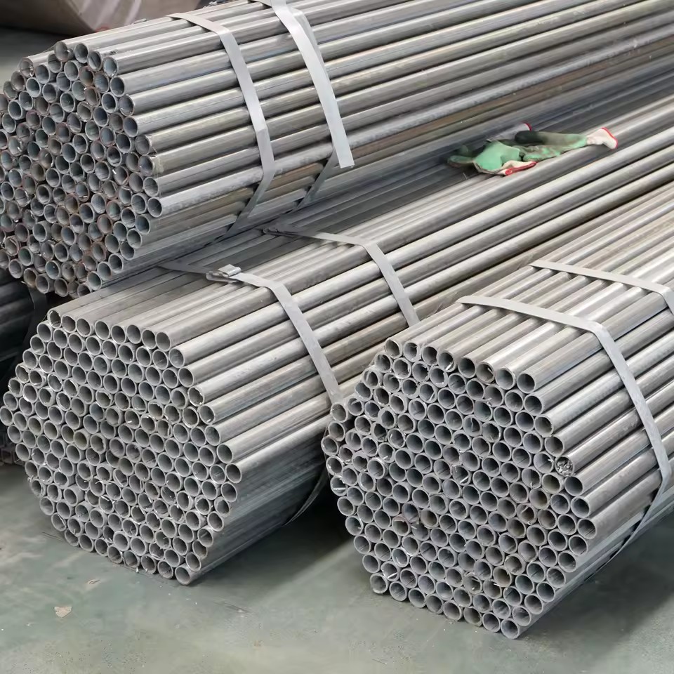 Hot Supplier ERW Galvanized Steel Pipes Round Seamless Furniture Tube CE Certified for Scaffolding Structure