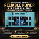 500kVA Baudouin Super Silent Diesel Generator 400kW 50/60Hz Soundproof 3 Phase with Automatic Transfer Switch (ATS)