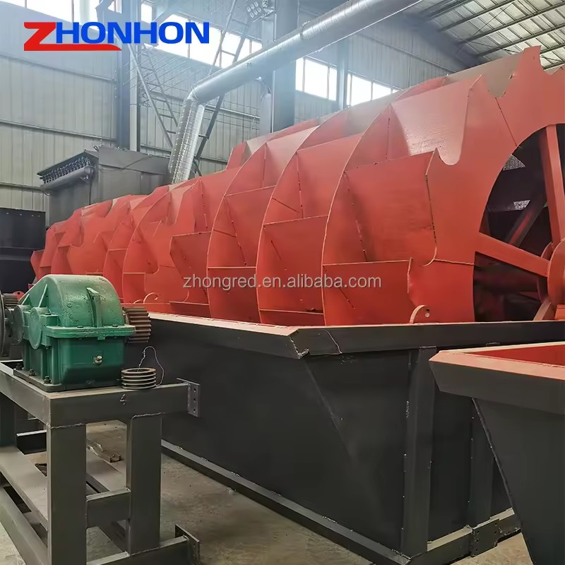 Small Stone Washer Machine Wheeled Sand Washing Machine Ore & Beach Sand Washing Machine for Sand Making Plant