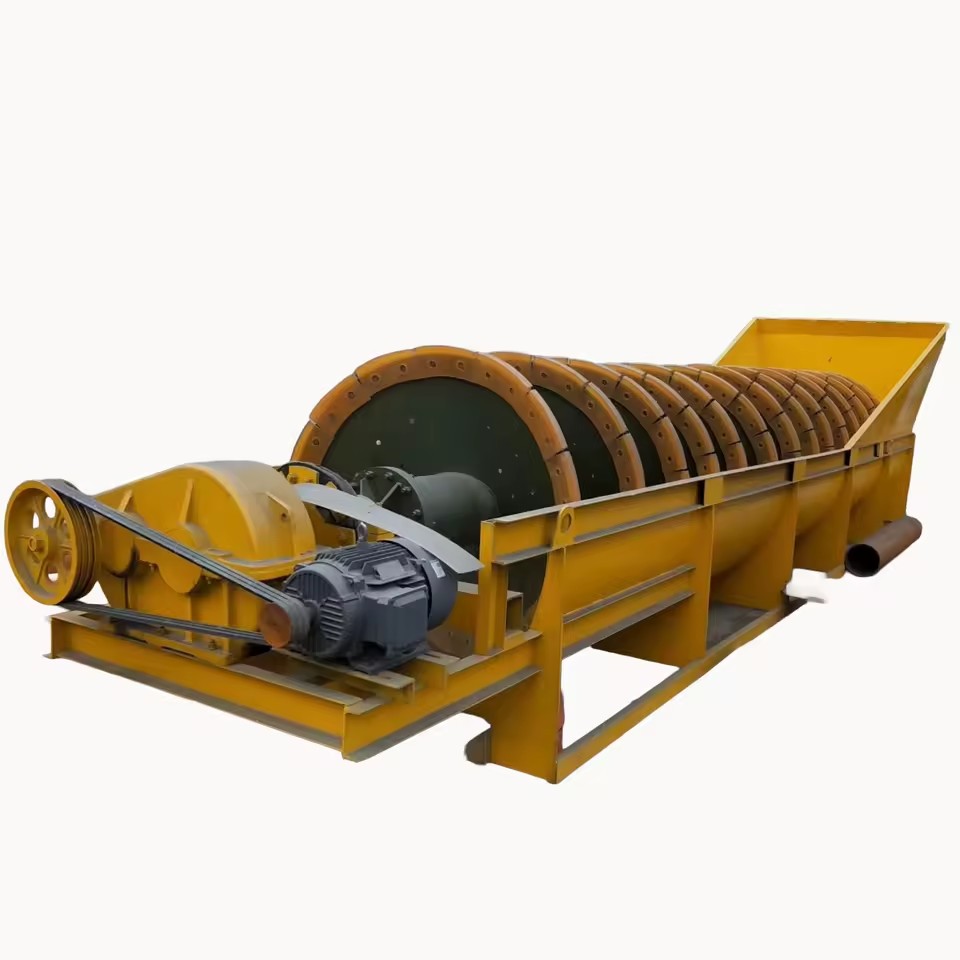 High Cleaning Efficiency Twin Spiral Sand Washer for Quarry Aggregate Washing