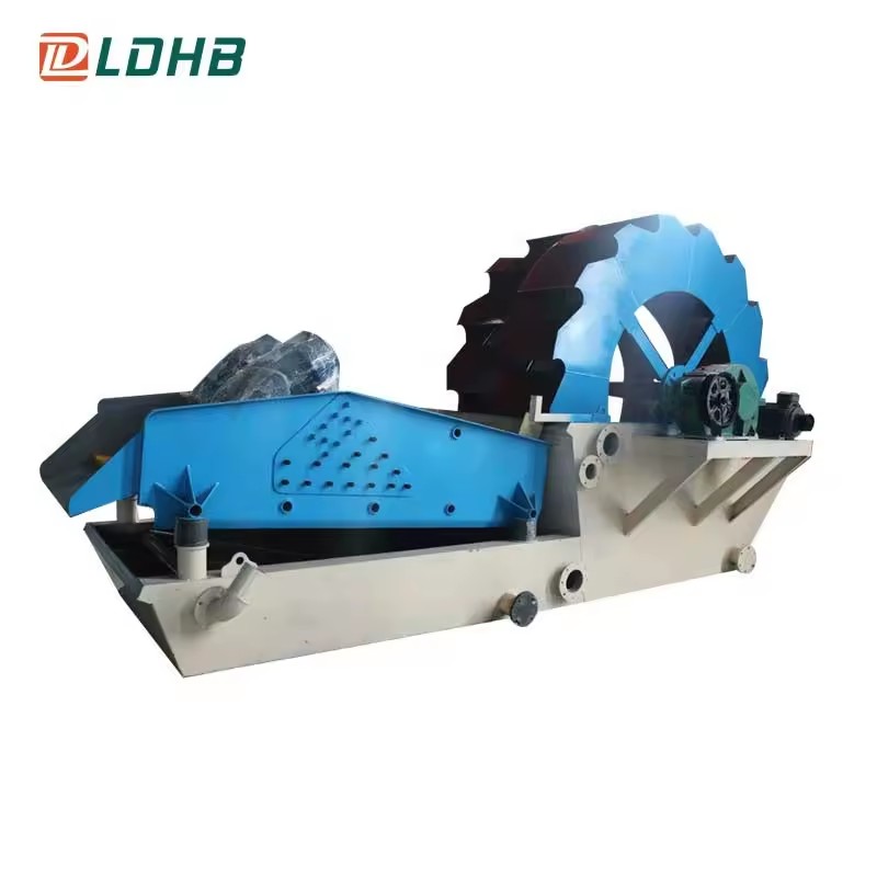 Sand Washing Machine Plant Bucket Wheel Sand Dewatering Washer