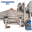 New Haiwang Portable Recycl Sand Washer Machine with Bucket Wheel Design ISO Certified