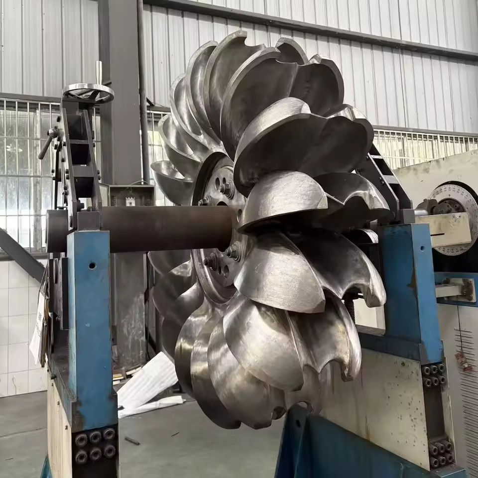 100KW to 5MW Hydroelectric Power Plant Turbine Series Free Energy Inertia Wheel