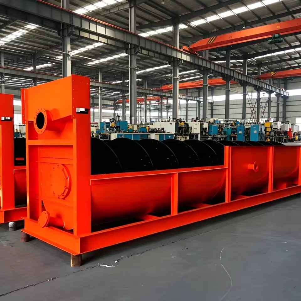 Spiral Sand Washing Machine Spiral Classifier Sand Washer for River Sand Silica