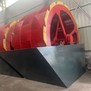 Large Capacity Factory Pricing Wheel Bucket Sand Washing Machine, High-efficiency Sand Washing Machine Vibrating Screen