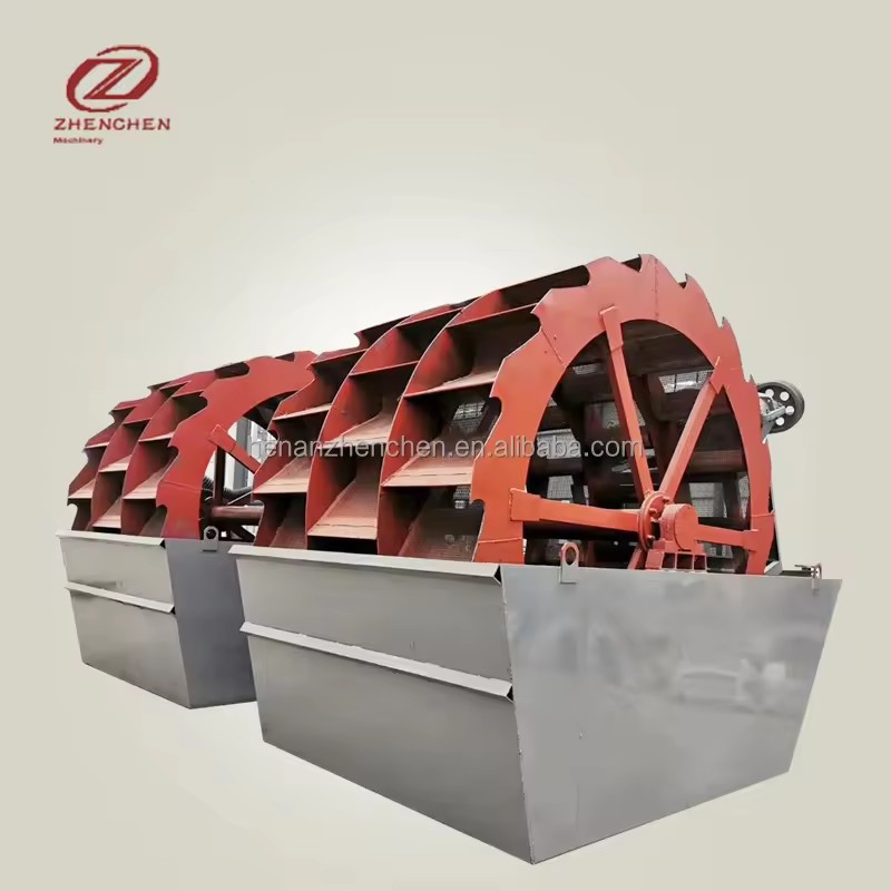 Special Wheeled Sand Washing Machine for Sand Making Plant Factory Direct Sales Bucket Sand Washer