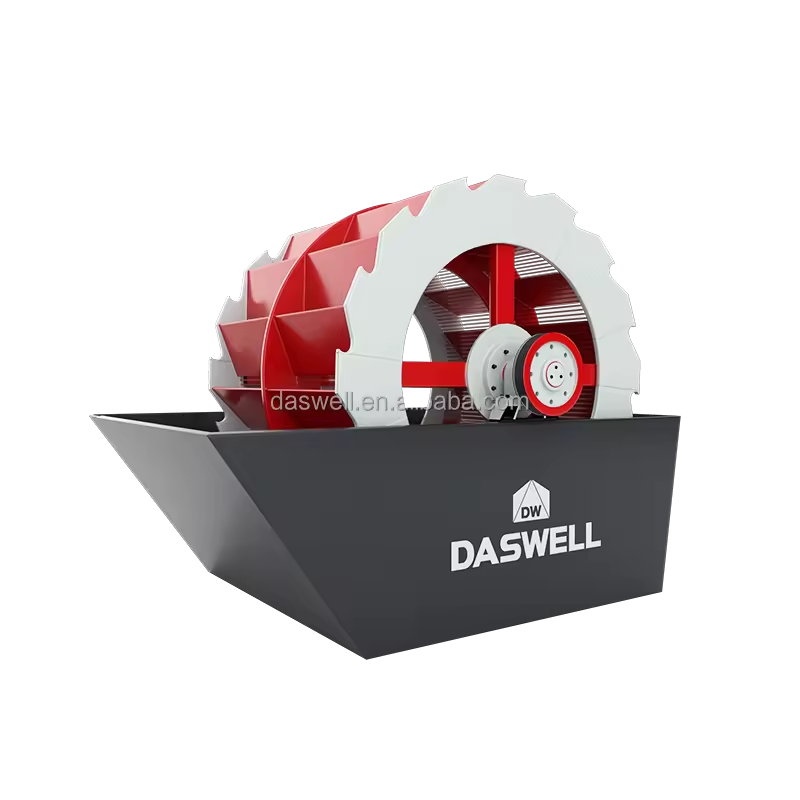 WSW Wheel Bucket Type Sand Washer Machine Sand Washing Equipment for Sale