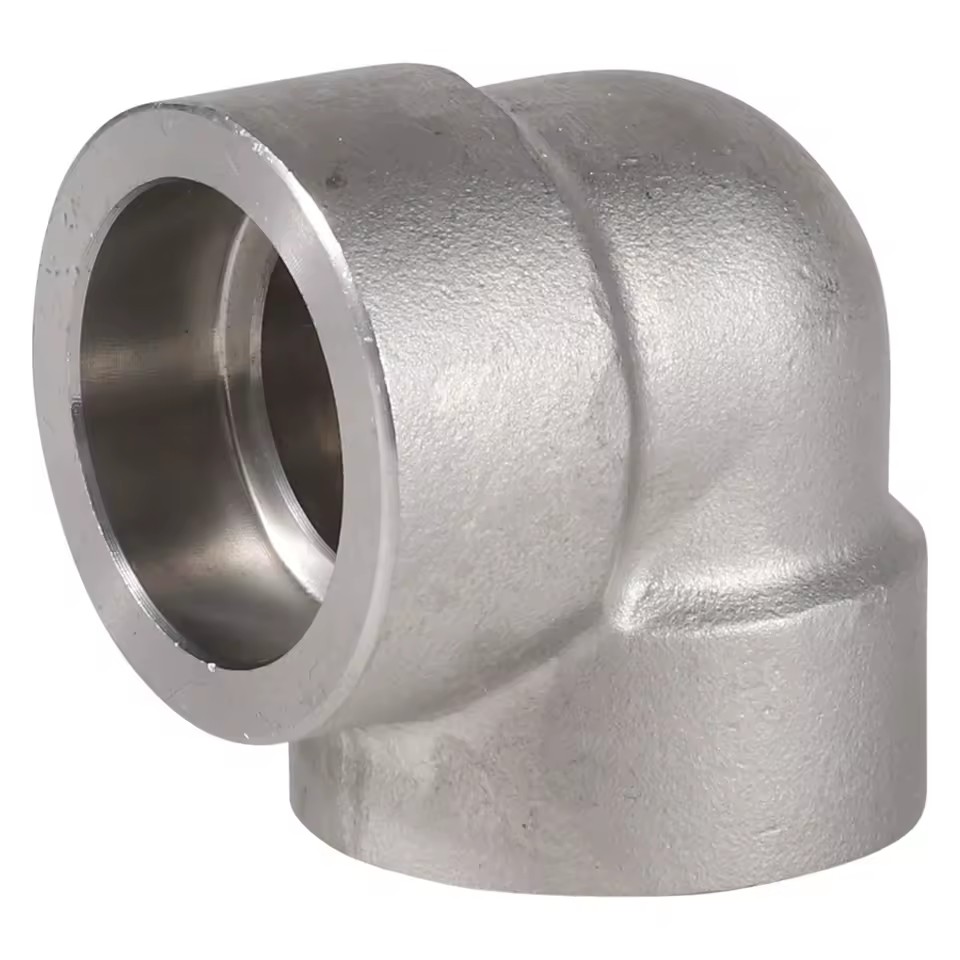 Pipe Fittings 304 2 Inch Class 6000 Socket Weld Elbow Pipe Fittings 90 Elbow Cl 3000 A105 Sw