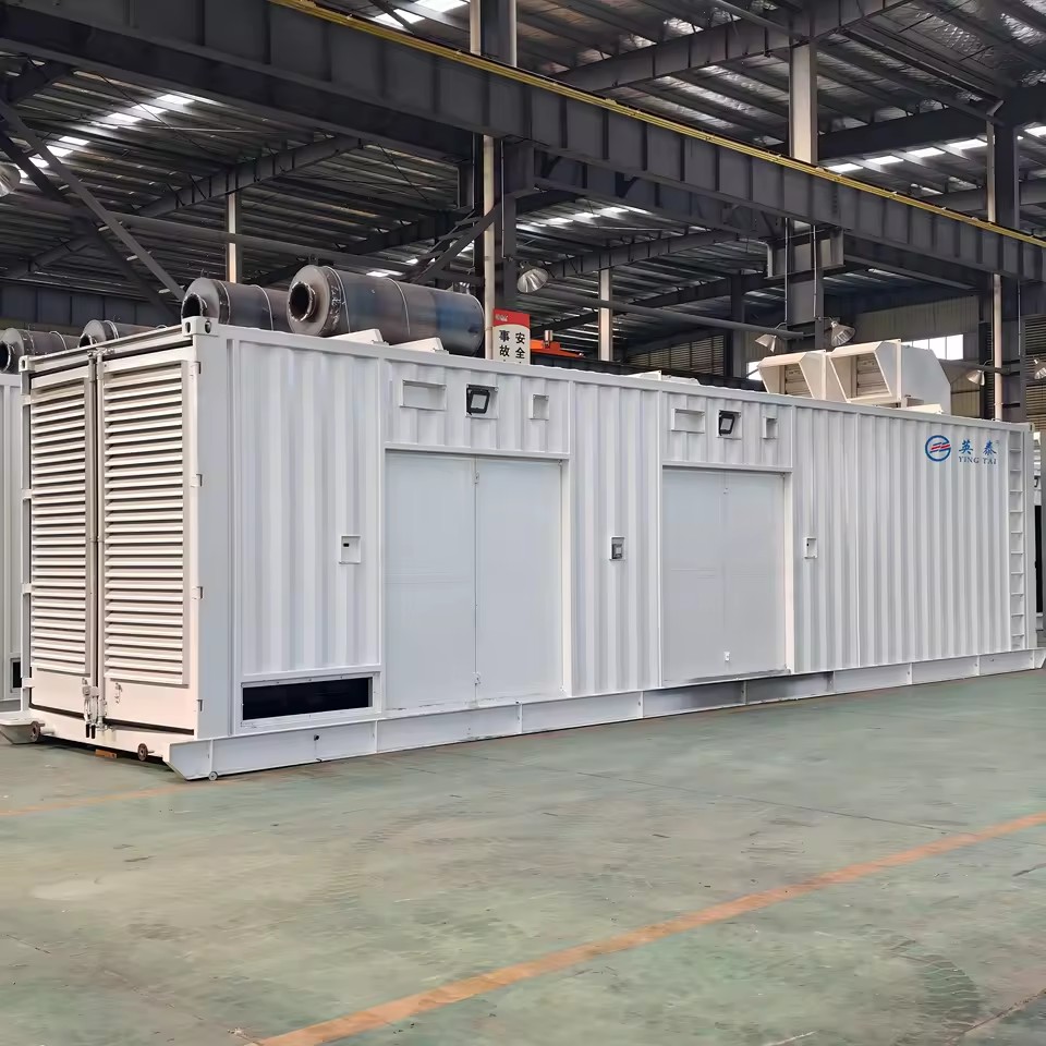 Containerized Diesel Generator Set 1000KW 1200KW 1500KW 1800KW 2000KW 2500KW Modularized 40 Feet Container Genset Room