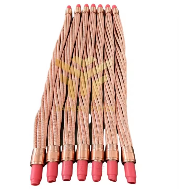 High Temp Resistant Water Cooled Power Cable with Excellent Conductivity, Heavy Duty for Industrial Metallurgical Furnaces