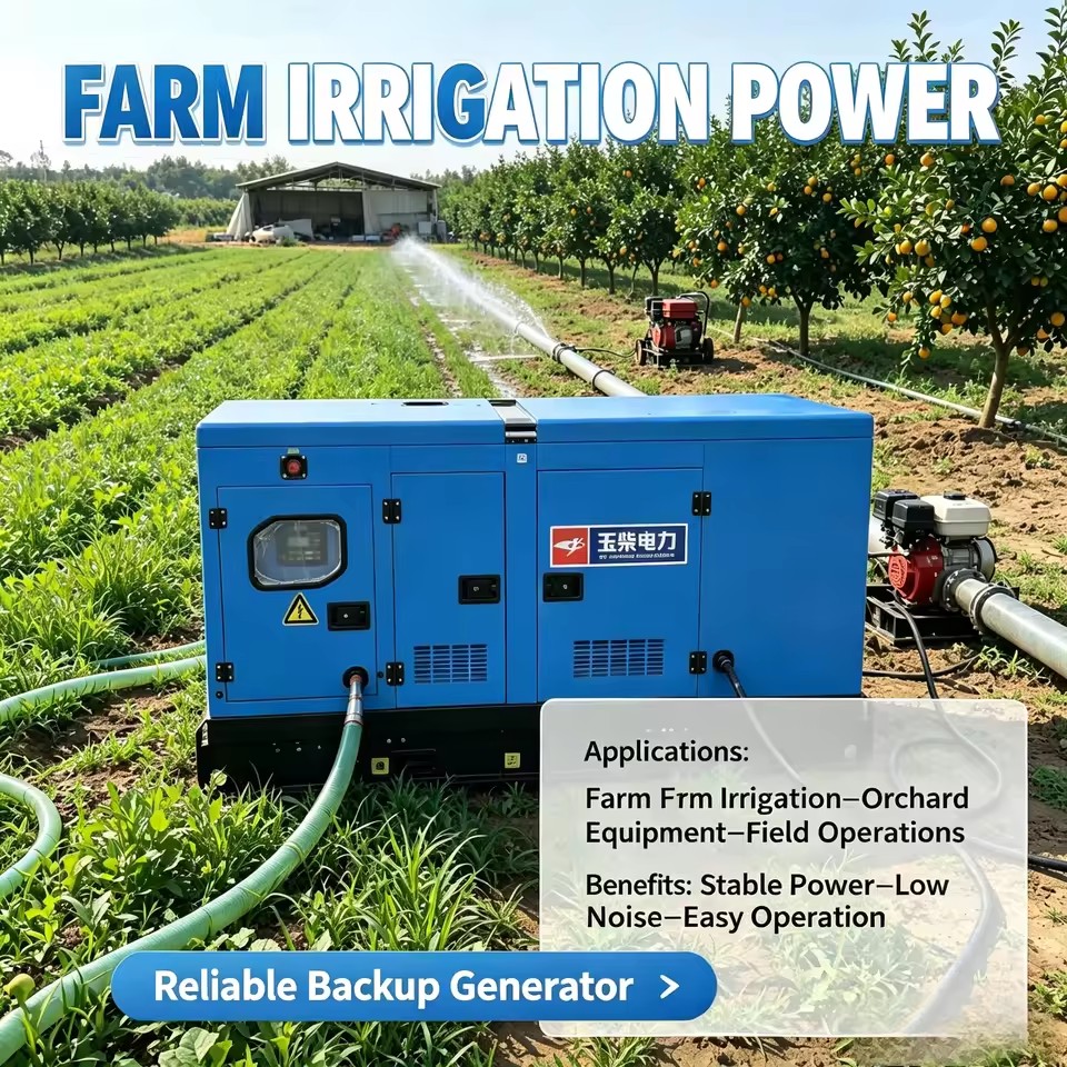Yuchai 100kW Silent Diesel Generator 50/60Hz Automatic Start Three Phase Power Unit for Farming Livestock Daily Electricity Use