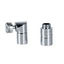 720 Degree Full Rotation Micro Nano Bubble Faucet Aerator, Anti Corrosion, Physical Deep Cleaning Water Saving Bubbler