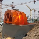 20-50TPH Beach Sea Sand Ashing Machine Wheel Bucket Type Sand Washer Machine for Sale Low Cost