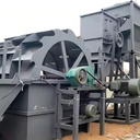 Double Spiral Chrome Sand Alluvial Washing Machine for Construction and Mining Industries Sand Washing and Drying Functional