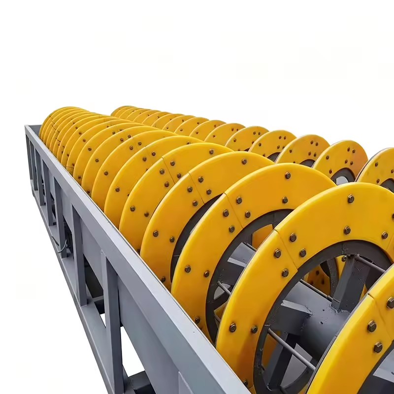 High-efficiency, large-capacity double-screw sand washing machine and stone cleaning equipment