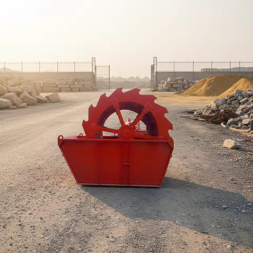 High Quality Efficient Sand Making Machinery Low Power River Stone Separator Spiral Sand Washer Machine