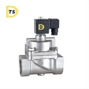 Manufacturer Wholesale 24V 110V 220V Stainless Steel 304/316 High Pressure Control Solenoid Valve OEM