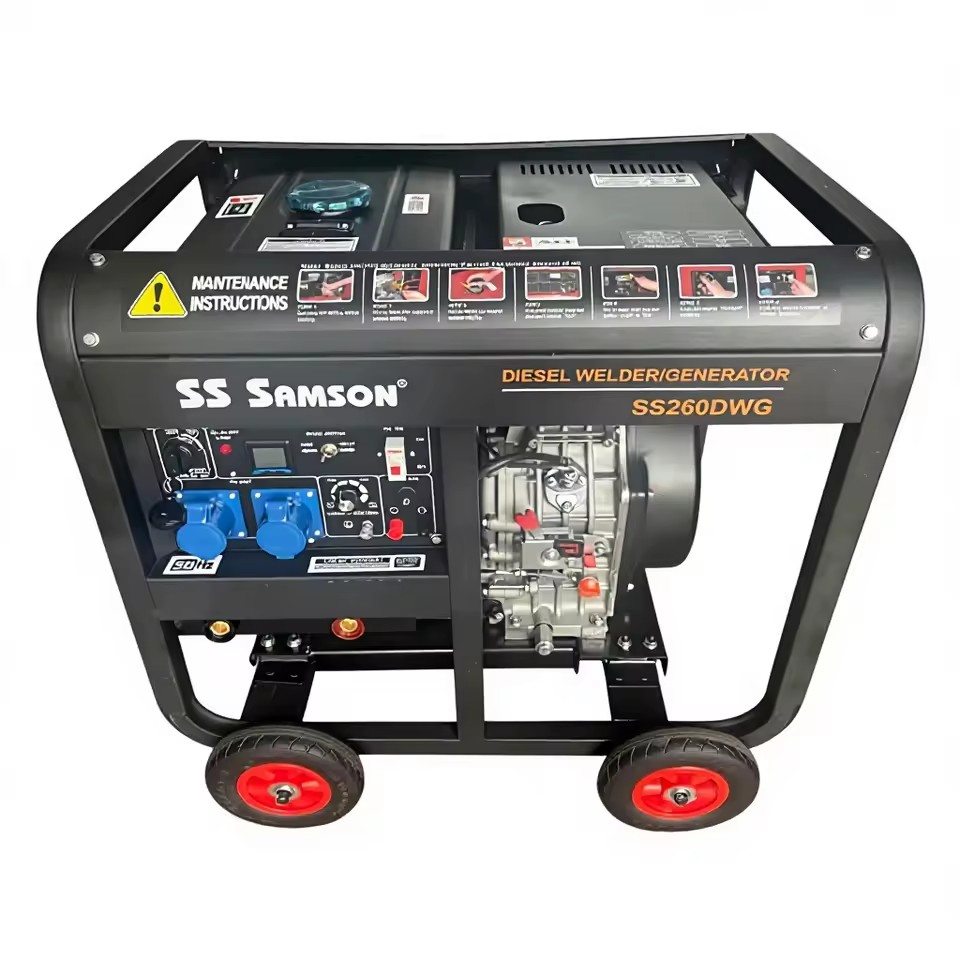 GOOD PRODUCT SS SAMSON SS260ADWG DIESEL WELDING GENERATOR 240V 50HZ SINGLE PHASE