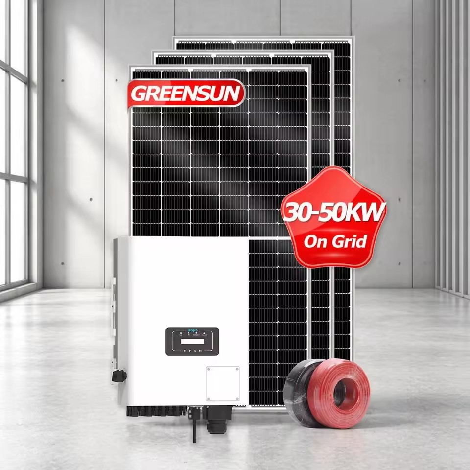 Solar Energy System 30KW Complete on Grid Power Kit for Residential House