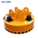 Steel Scrap 500KG Excavator Electromagnet Custom Size Recycling Station Strong Electromagnetic Suction Cup Scrap Yard Magnet
