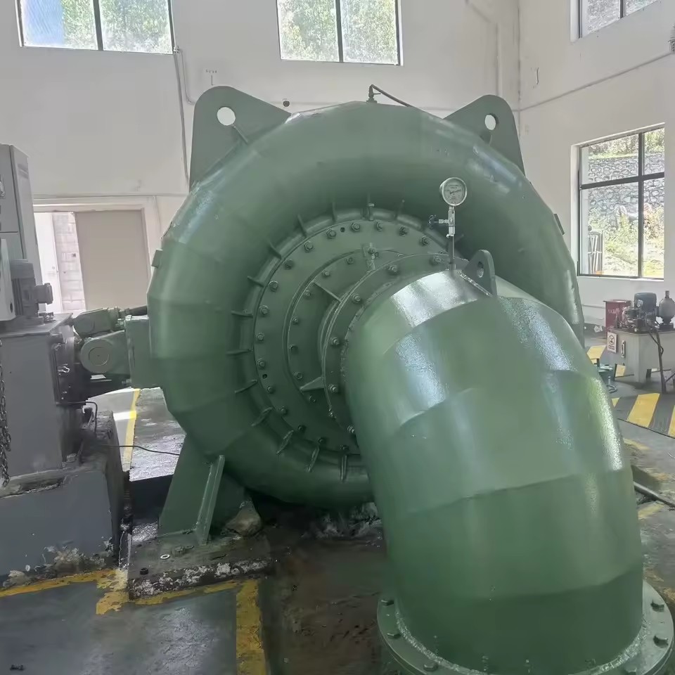 Generator Hydroelectric Power Station Electric 1200kW Water Wheel Generator Flywheel Energy Generator 96kw