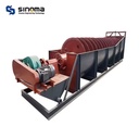 Industrial Big Capacity 150-200tph Spiral Sand Gravel Washer Machine with AC Motor Silica Sand Washing Plant