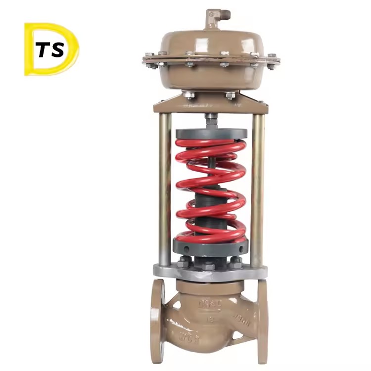 WCB Stainless Steel Self Operated Pressure Regulating Valve PN16 High Temperature Steam Gas Pressure Control Valve
