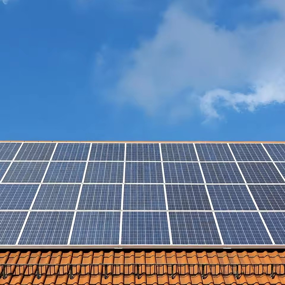 750W Black Roof Solar Panel for 550W N-Type for BIPV HBC 23.2% Efficiency Anodized Aluminum Alloy Frame Commercial Use
