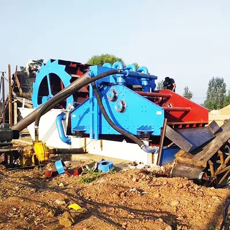 150tph Complete Sand Washing Machine Sand Washer and Dehydration Machine River Sand Washing Screening Dewartering Machine