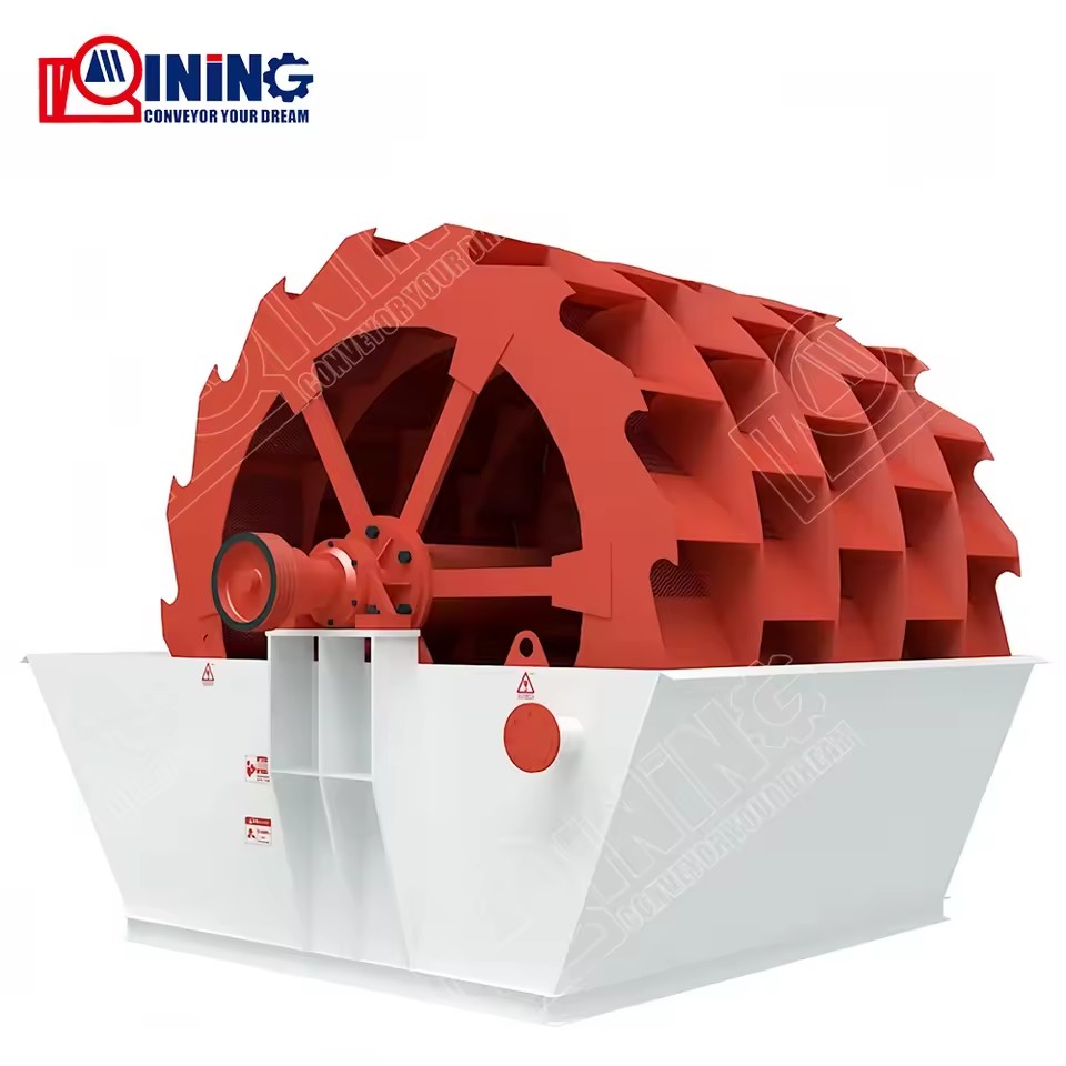 High Capacity Bucket Wheel Sand Washer Machine for Aggregate & Silica Sand Washing Plant