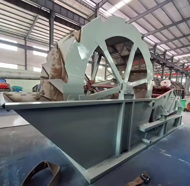 Heavy Duty Wheel Sand Washer 20-180t/h High Capacity