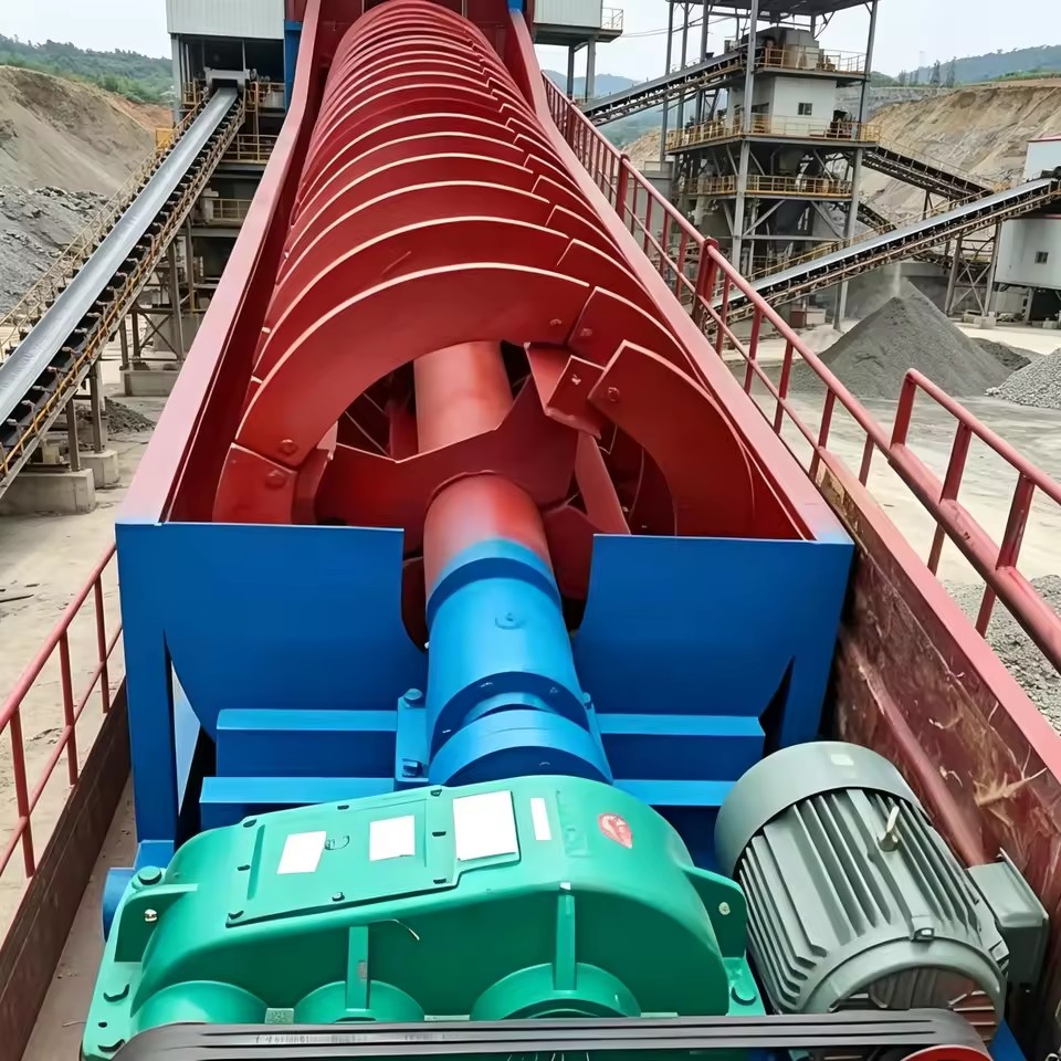 Low-Consumption Screw Sand Washer Spiral Classifier for Quarry Use Coal Slag Limestone Granite Processing