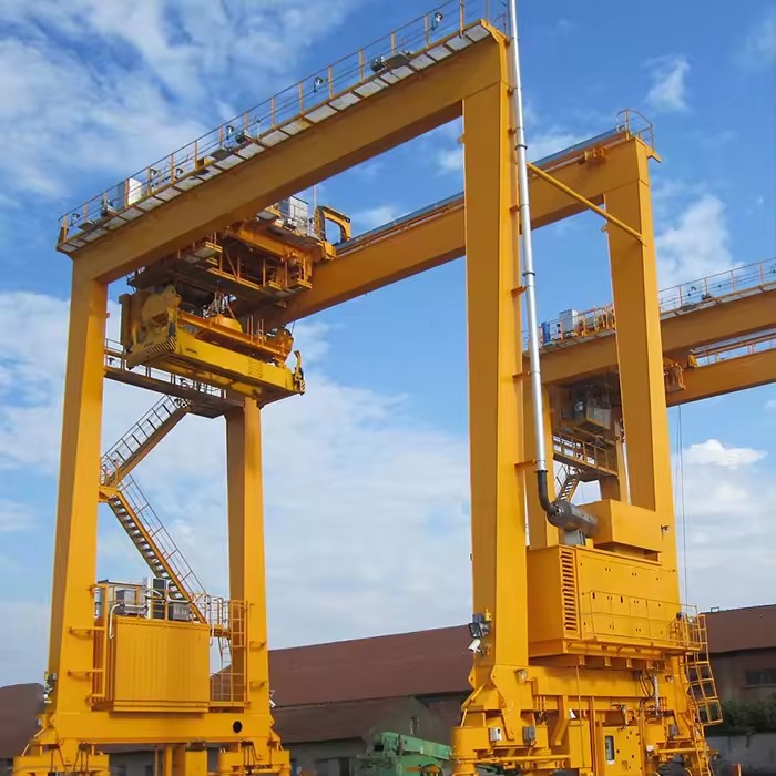 RTG Rubber Tyred Gantry Crane Container Yard Handling Equipment for Efficient Port and Terminal Operations